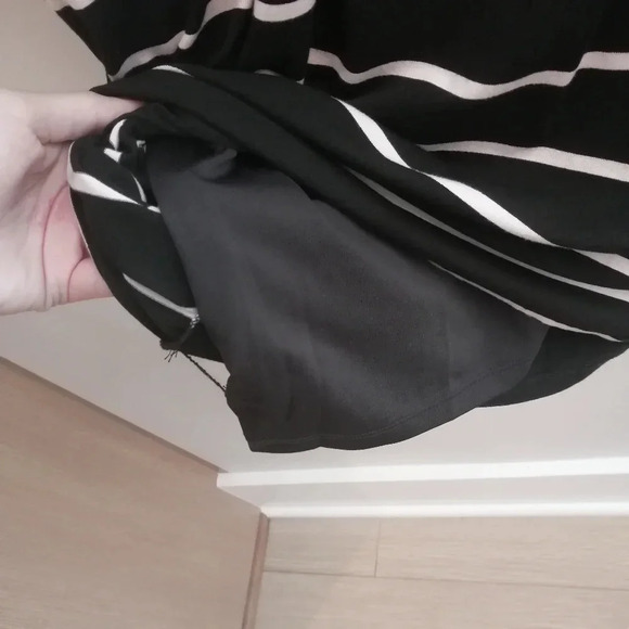 Ted Baker Linn Striped Jersey Sleeveless High Neck Midi Dress Size 5 TB or 12 US - Picture 10 of 16